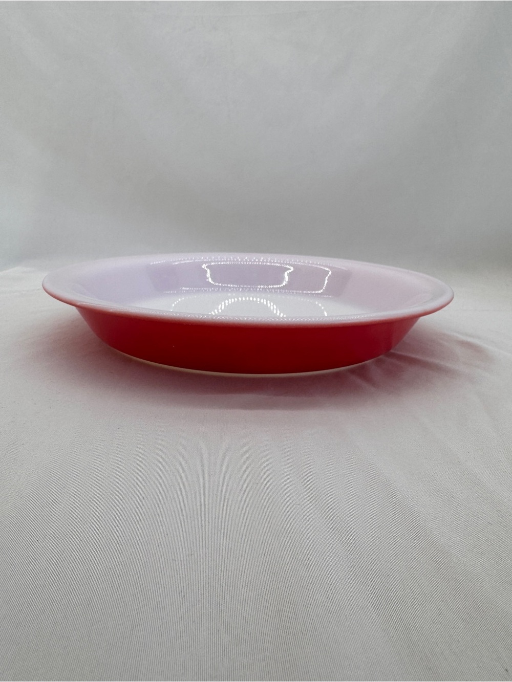 PYREX Vintage Flamingo Pink 209 8.5" Pie Plate EUC